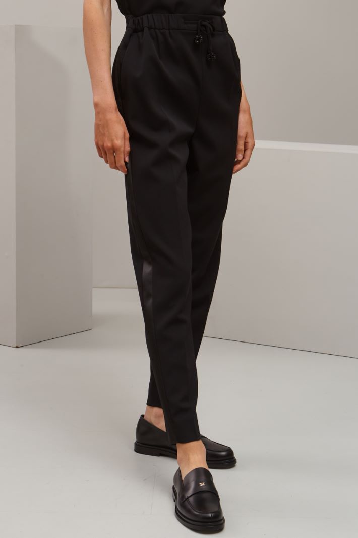 Pantaloni jogger in lana Fashion Market