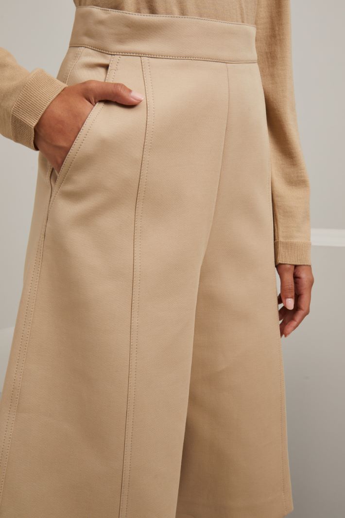 Pantaloni corti in gabardina Fashion Market Pantaloni corti in gabardina Fashion Market