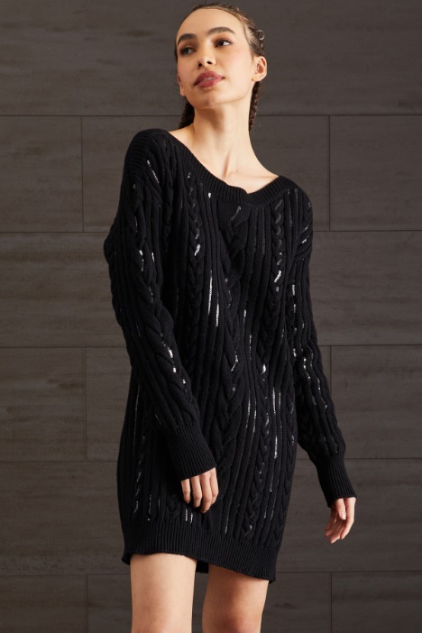 Abito in maglia di cotone Fashion Market