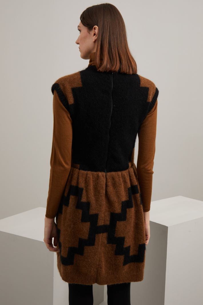 Abito in mohair e lana Fashion Market Abito in mohair e lana Fashion Market