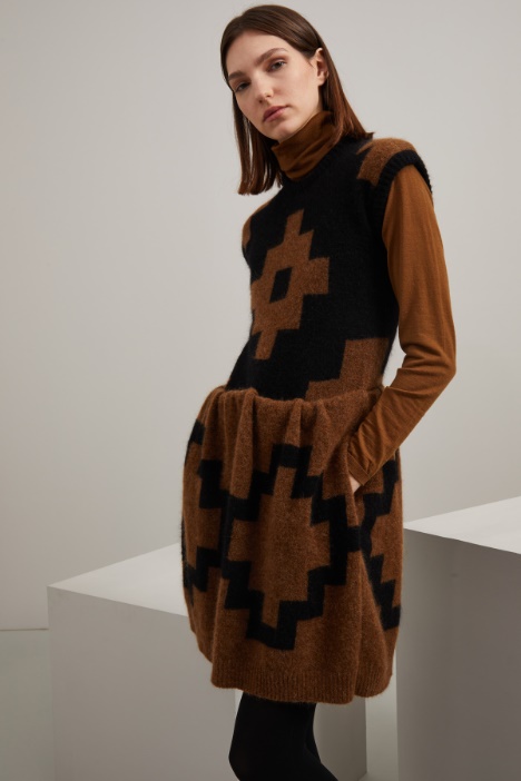 Abito in mohair e lana Fashion Market