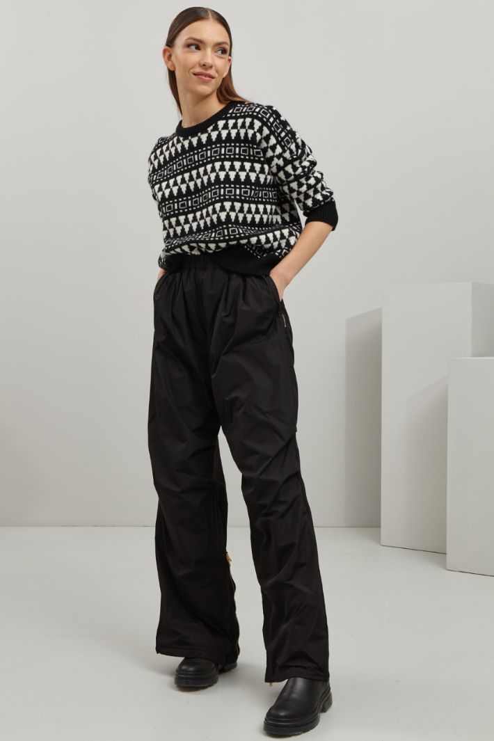 Maglia jacquard in cashmere Fashion Market