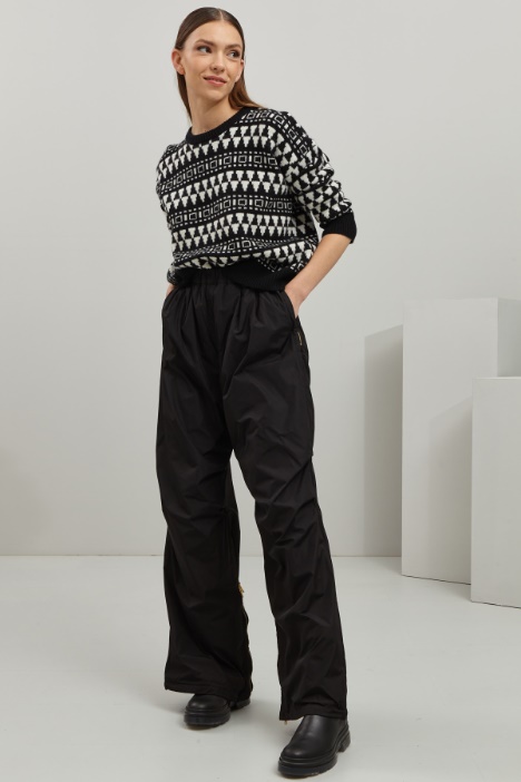 Maglia jacquard in cashmere Fashion Market