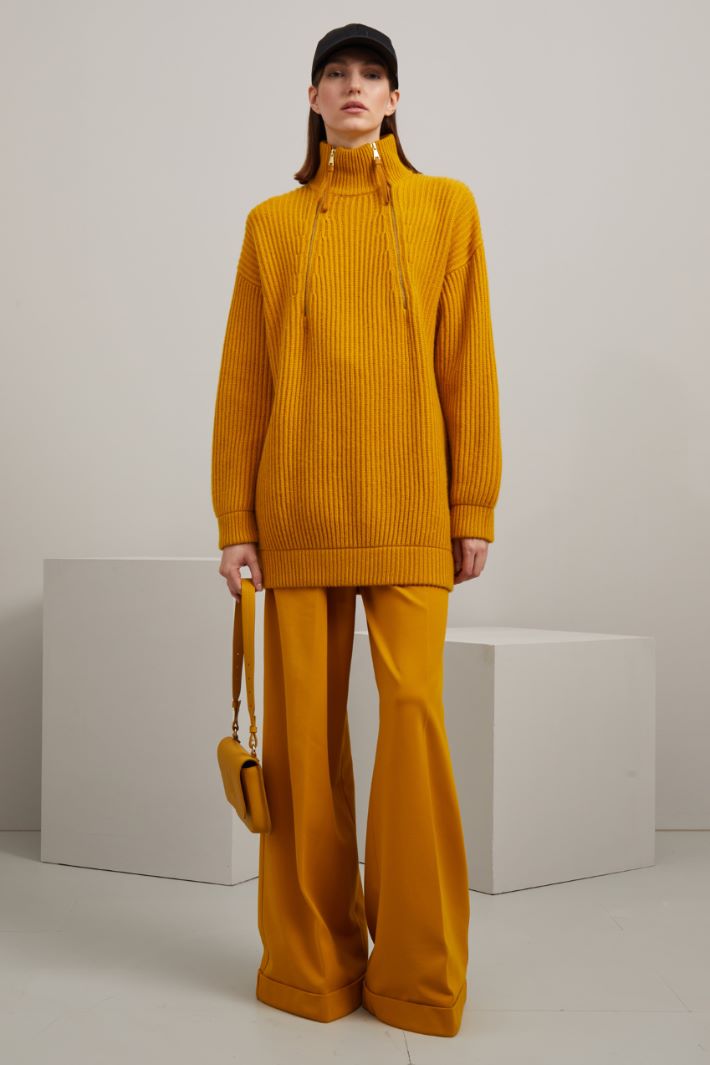 Maglia over con cerniere Fashion Market