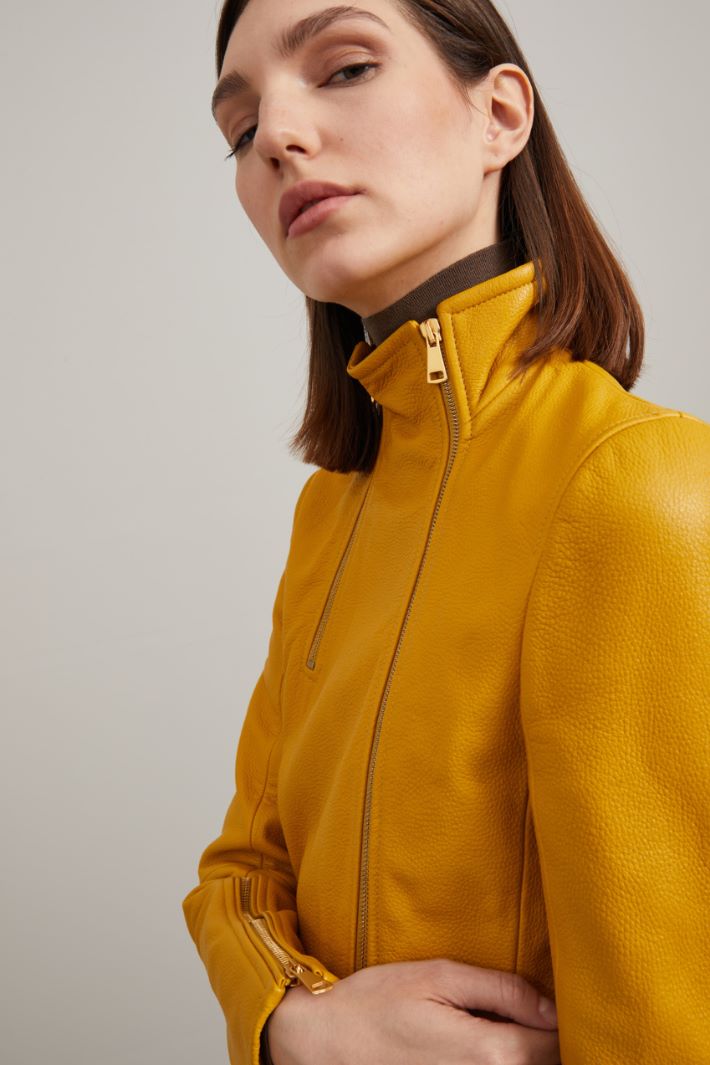 Biker in pelle Fashion Market