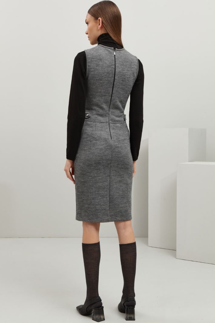 Abito in jersey di lana Fashion Market