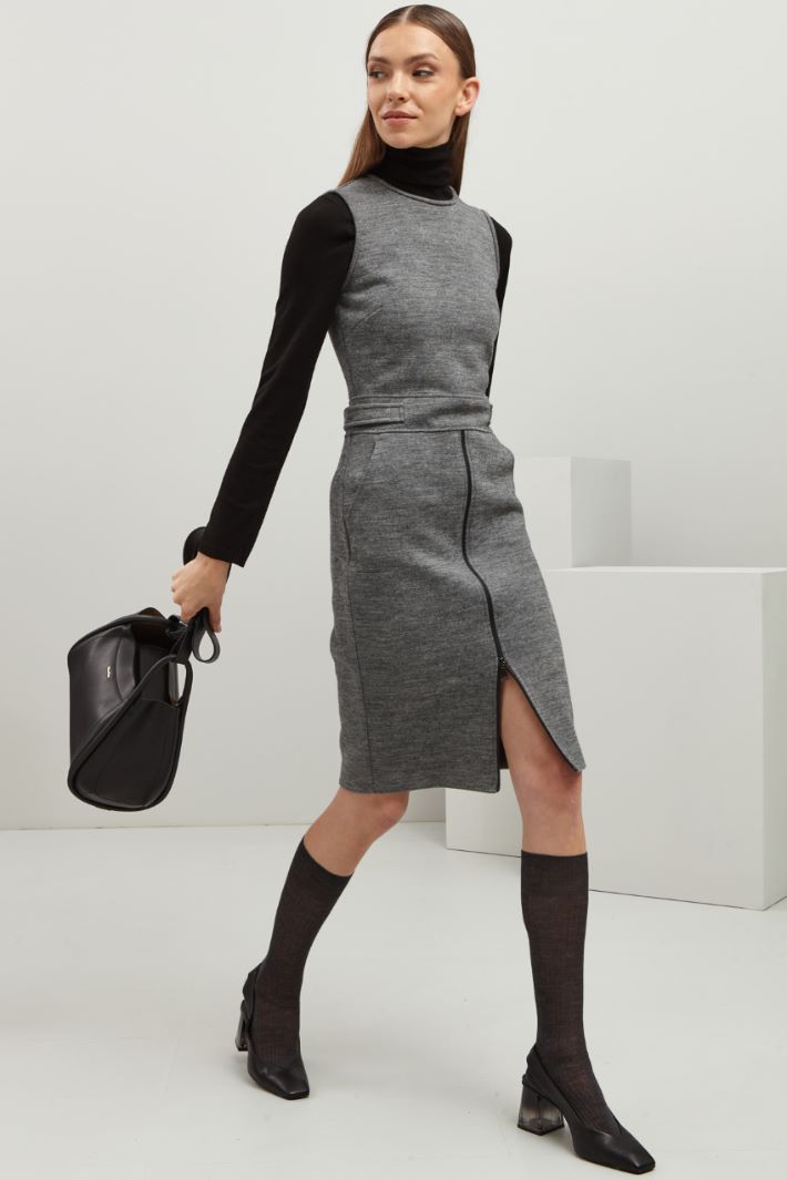 Abito in jersey di lana Fashion Market