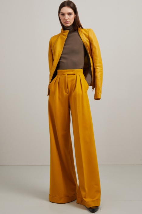 Pantaloni a palazzo in jersey Fashion Market