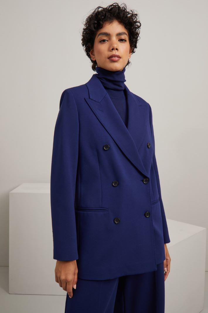 Blazer in jersey di viscosa Fashion Market