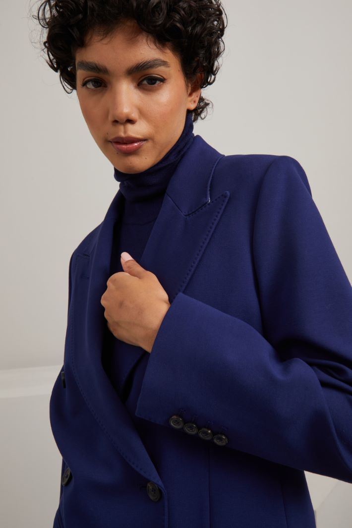 Blazer in jersey di viscosa Fashion Market
