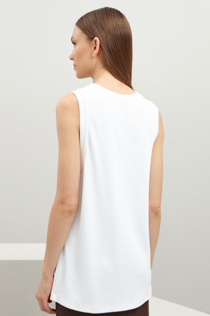 Top in jersey jacquard Fashion Market Top in jersey jacquard Fashion Market