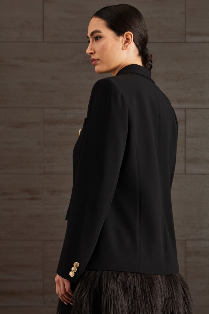 Giacca in crépe di lana Fashion Market