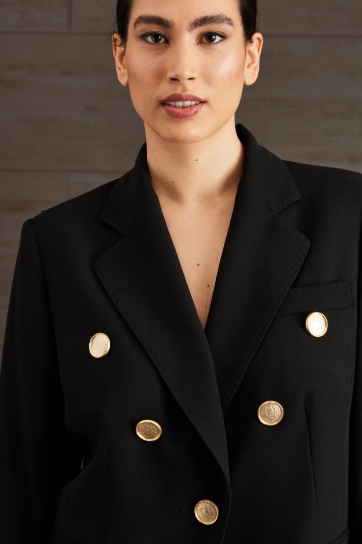 Giacca in crépe di lana Fashion Market