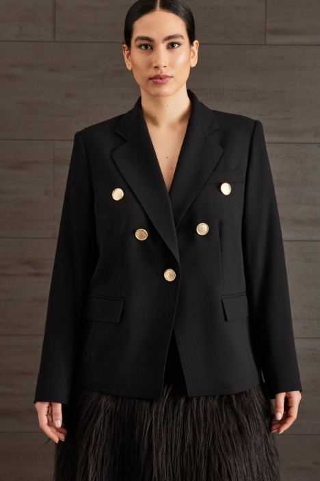 Giacca in crépe di lana Fashion Market