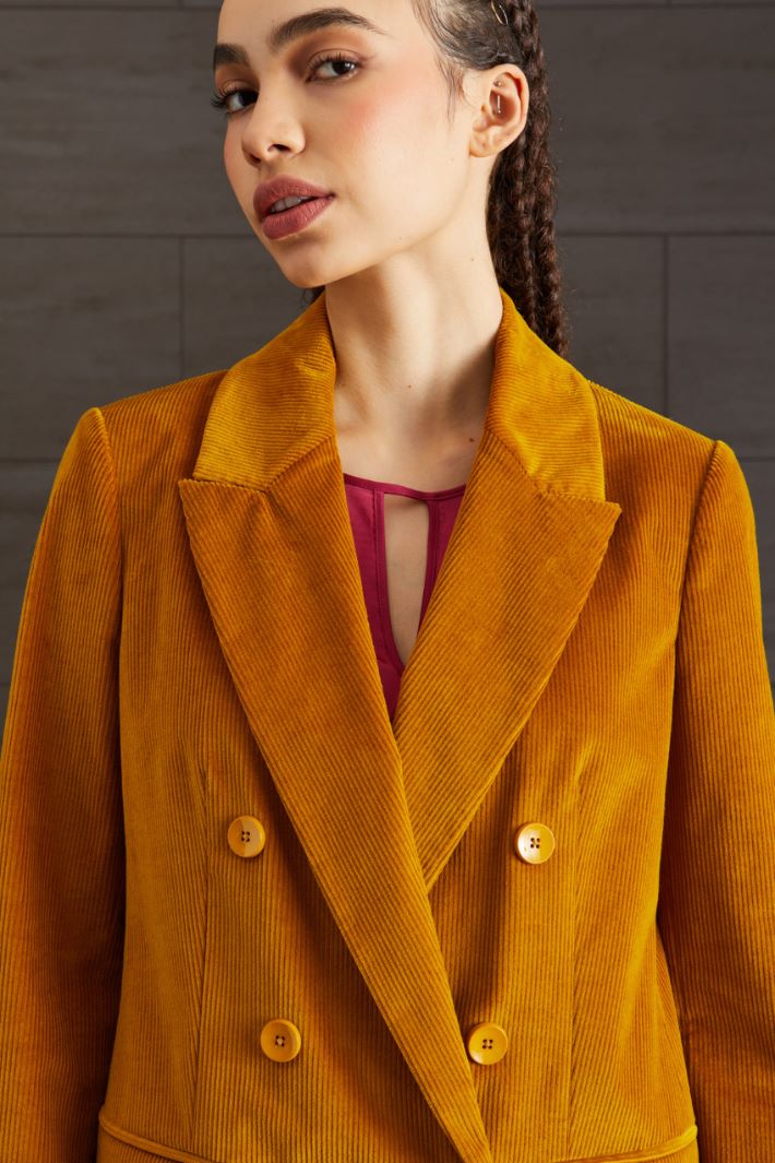 Blazer in velluto a coste  Fashion Market