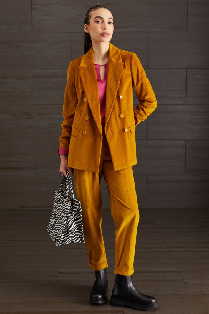 Blazer in velluto a coste  Fashion Market