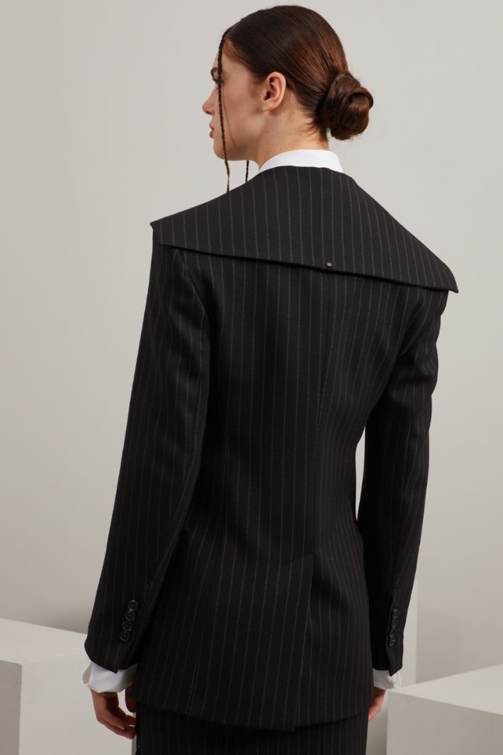 Blazer in lana stretch Fashion Market