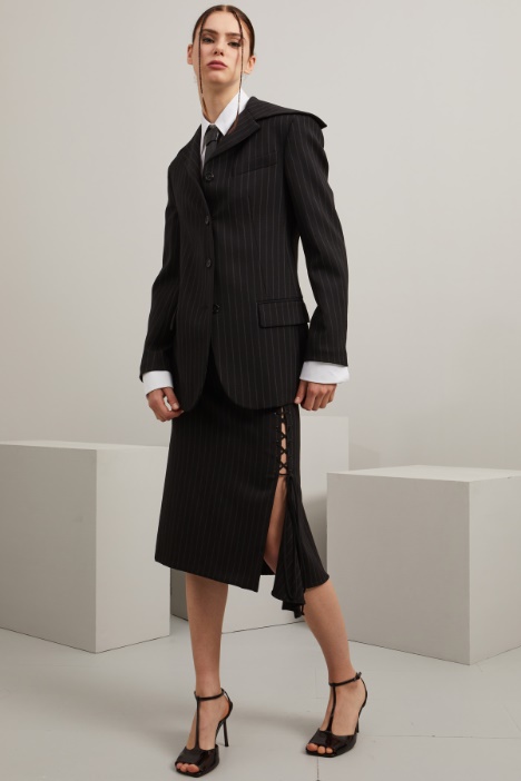 Blazer in lana stretch Fashion Market