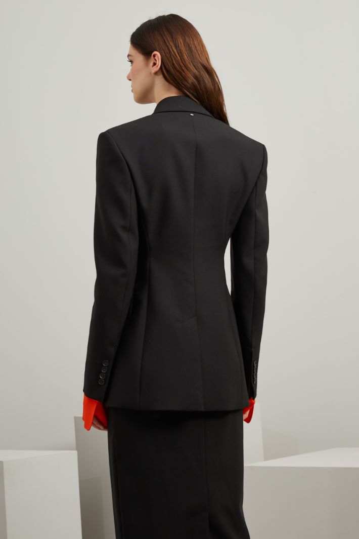 Blazer in tela di lana Fashion Market