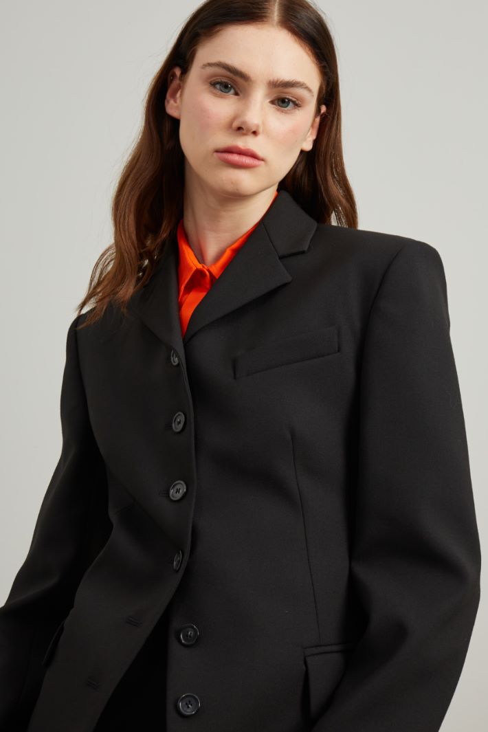Blazer in tela di lana Fashion Market
