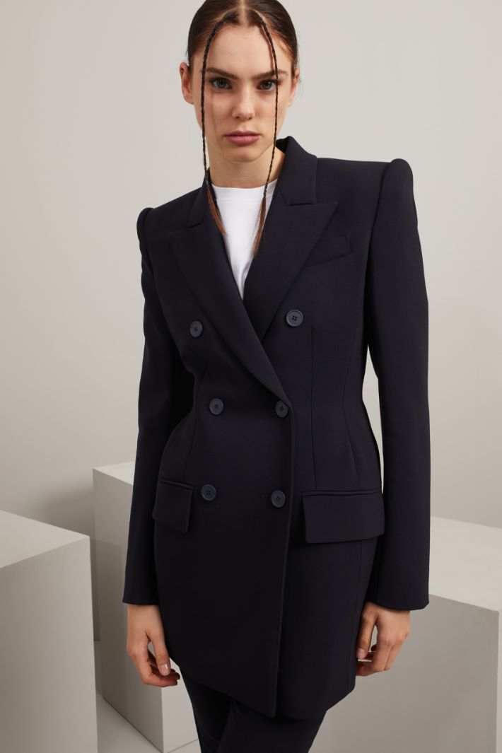 Blazer in tela di lana Fashion Market Blazer in tela di lana Fashion Market