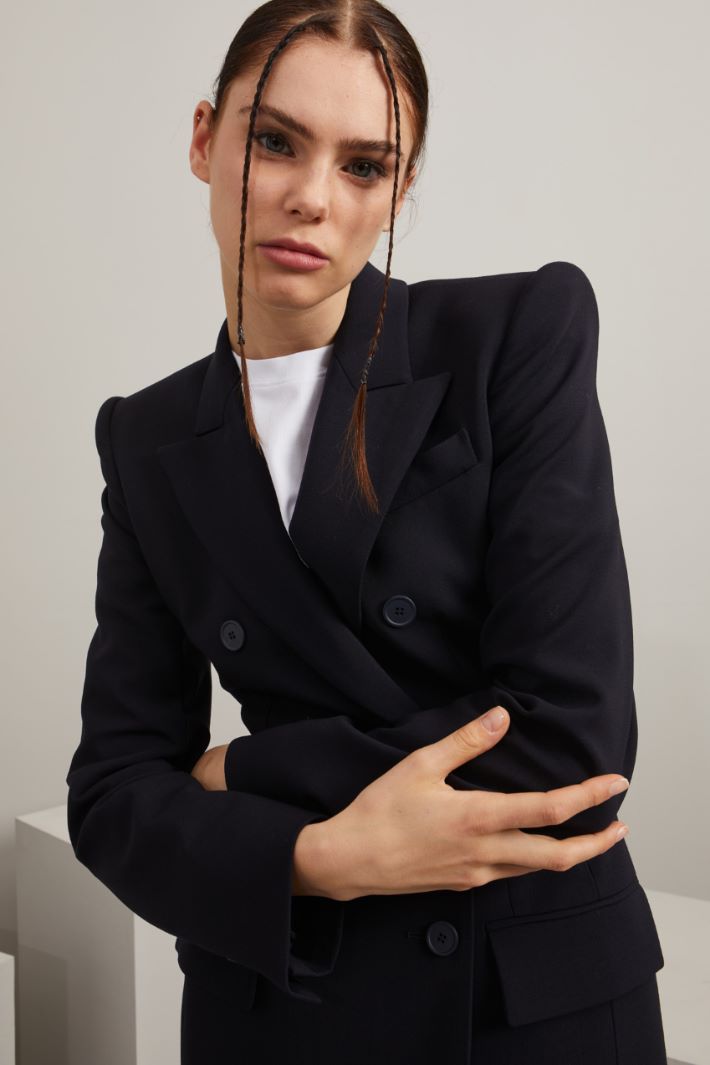 Blazer in tela di lana Fashion Market Blazer in tela di lana Fashion Market