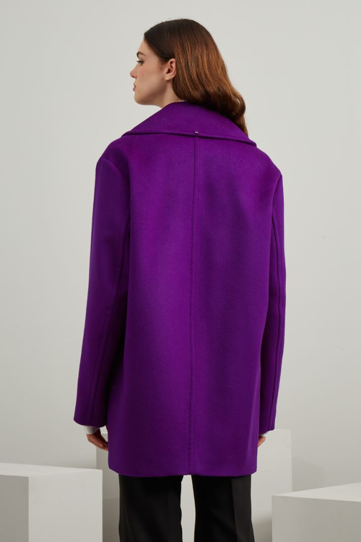 Caban in drap zibellinato Fashion Market