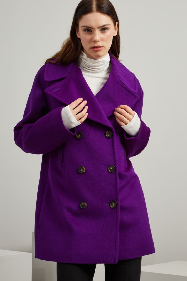 Caban in drap zibellinato Fashion Market