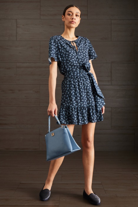 Gonna corta con balza Fashion Market