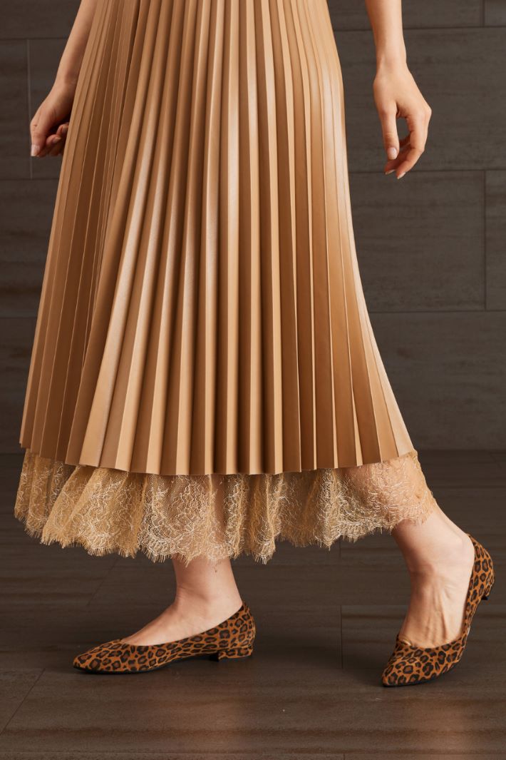 Gonna plissé con pizzo Fashion Market Gonna plissé con pizzo Fashion Market