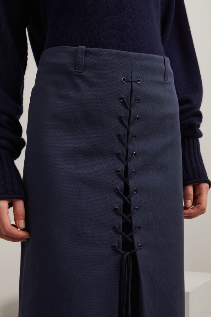 Gonna midi in gabardina Fashion Market Gonna midi in gabardina Fashion Market