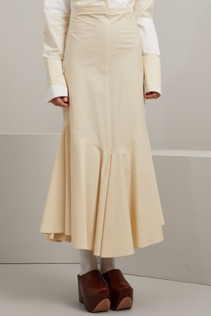 Gonna lunga in cotone Fashion Market