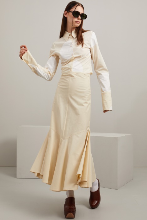 Gonna lunga in cotone Fashion Market