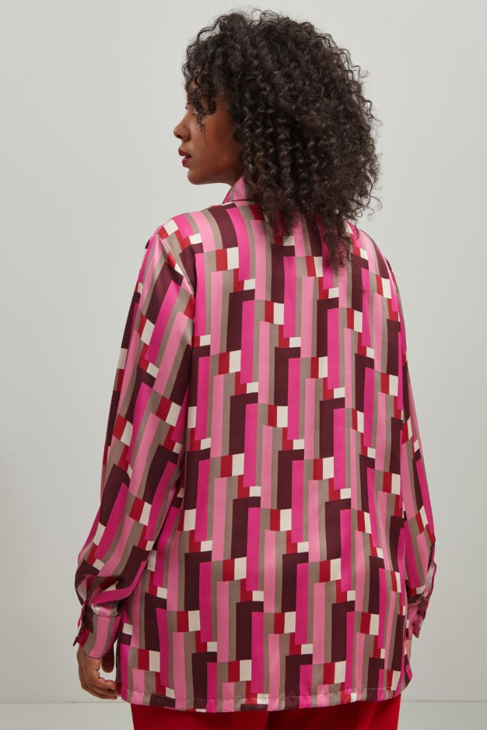 Camicia in raso Fashion Market Camicia in raso Fashion Market