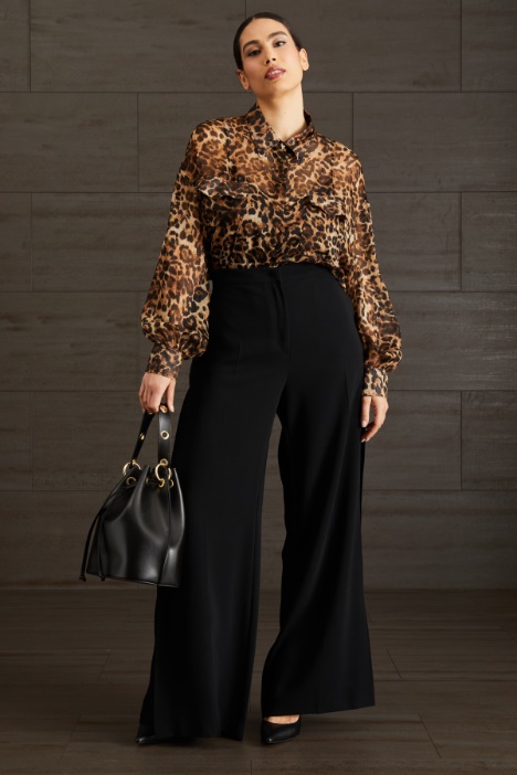 Camicia in chiffon di seta Fashion Market