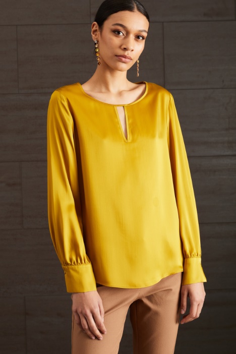 Blusa in raso Fashion Market