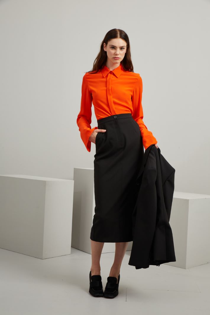 Camicia in crépe de chine Fashion Market Camicia in crépe de chine Fashion Market