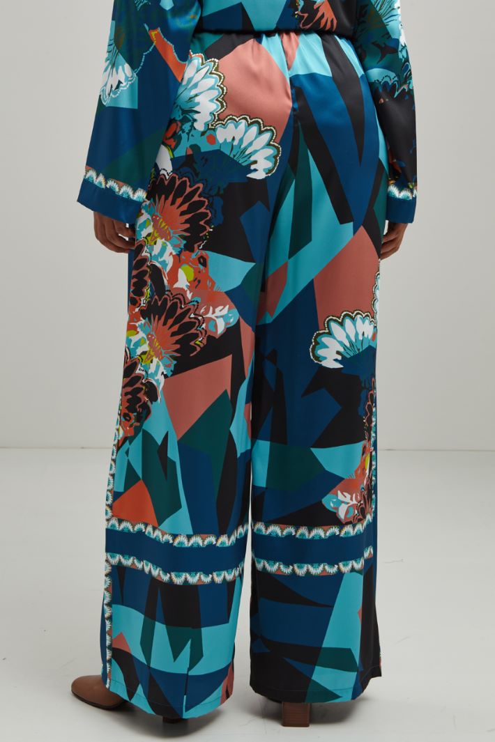 Pantaloni in twill  Fashion Market