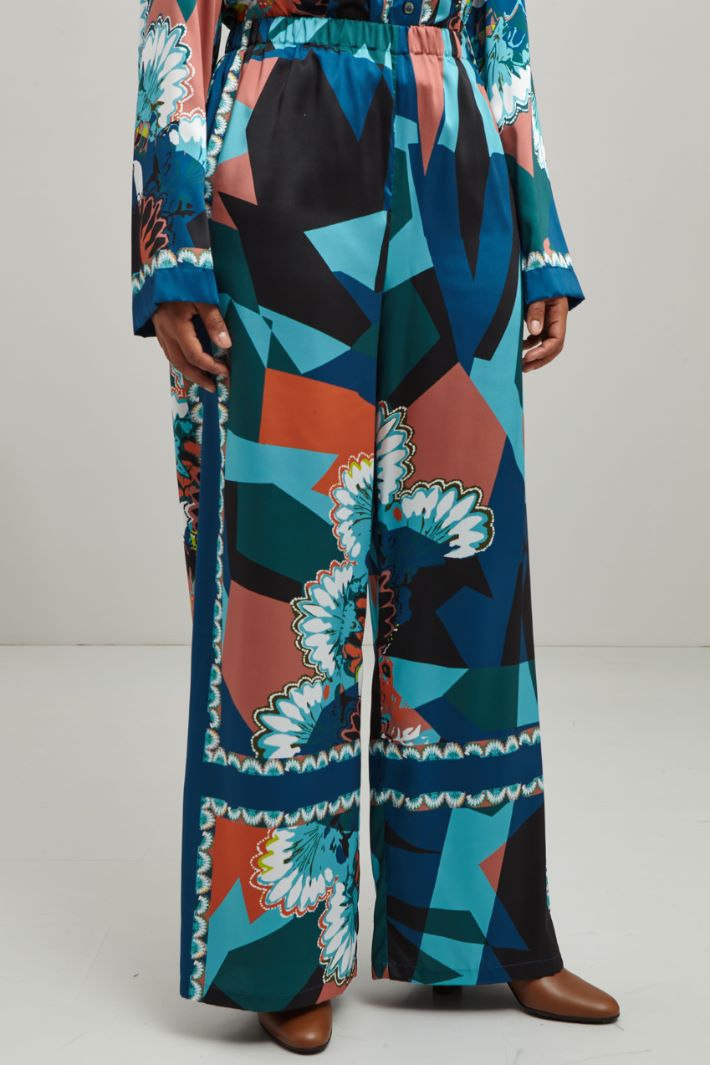 Pantaloni in twill  Fashion Market