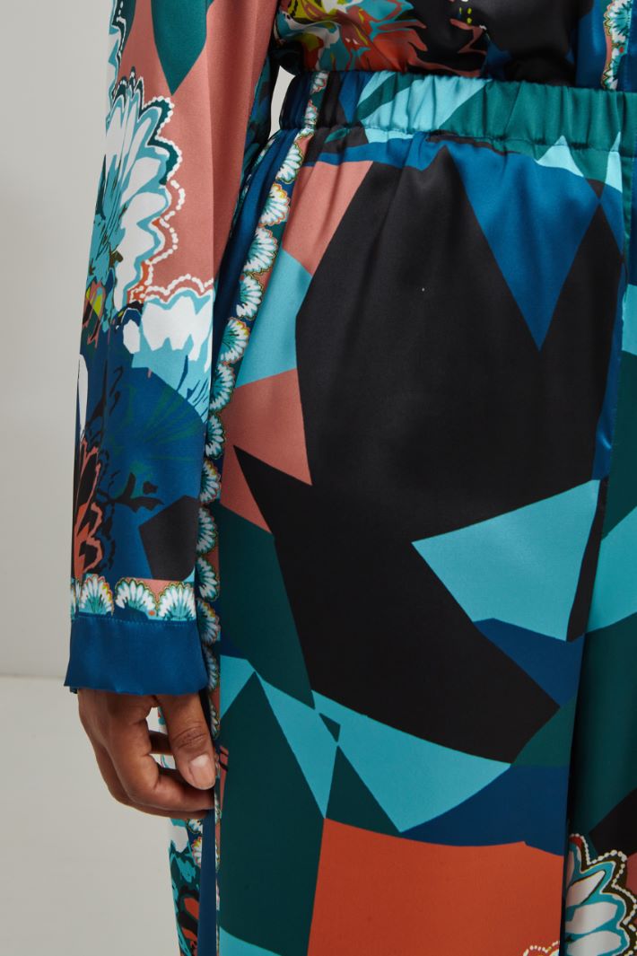 Pantaloni in twill  Fashion Market