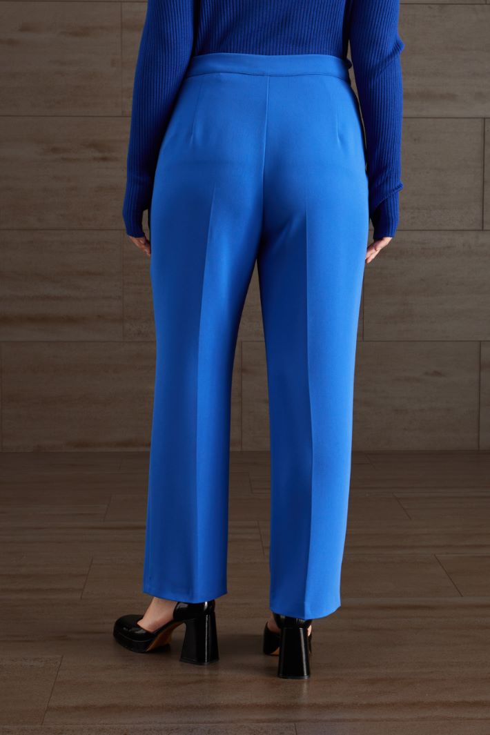 Pantaloni flare in cady Fashion Market Pantaloni flare in cady Fashion Market