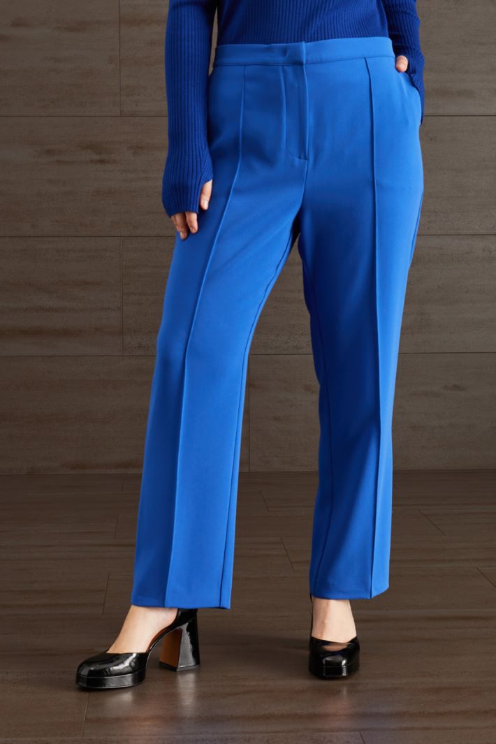 Pantaloni flare in cady Fashion Market Pantaloni flare in cady Fashion Market