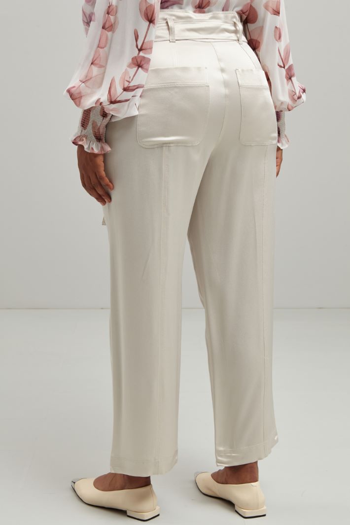 Pantaloni in raso Fashion Market Pantaloni in raso Fashion Market