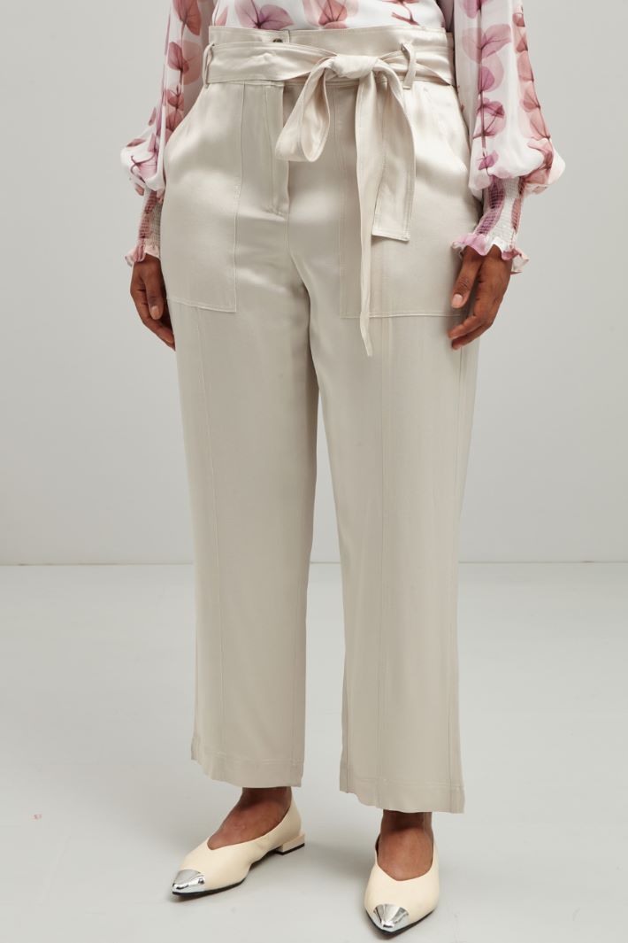 Pantaloni in raso Fashion Market Pantaloni in raso Fashion Market