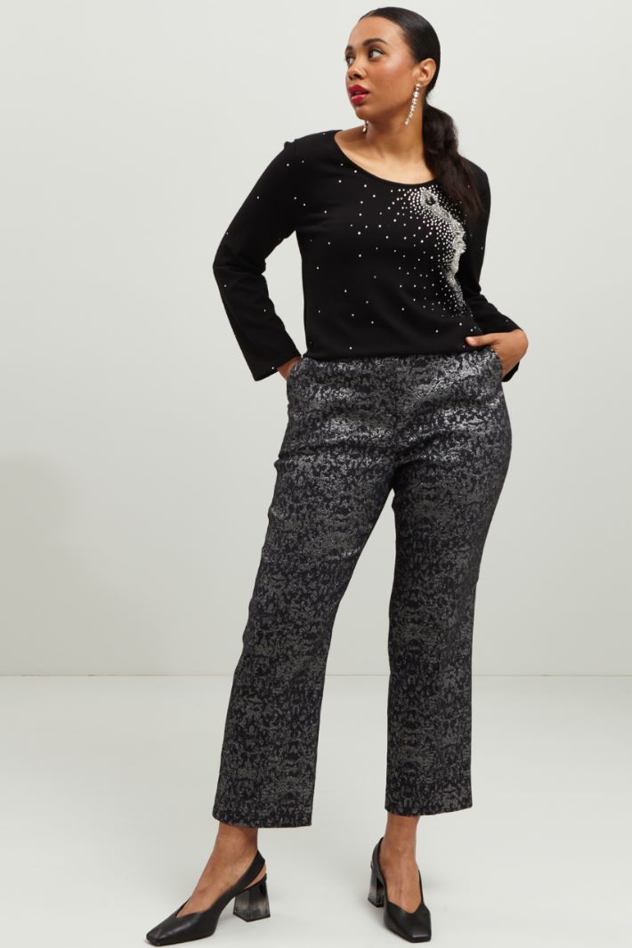 Pantaloni jacquard Fashion Market