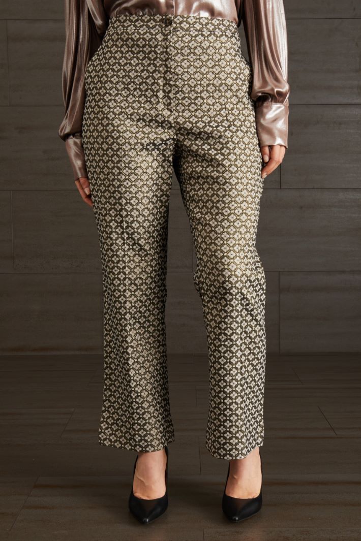 Pantaloni jacquard Fashion Market