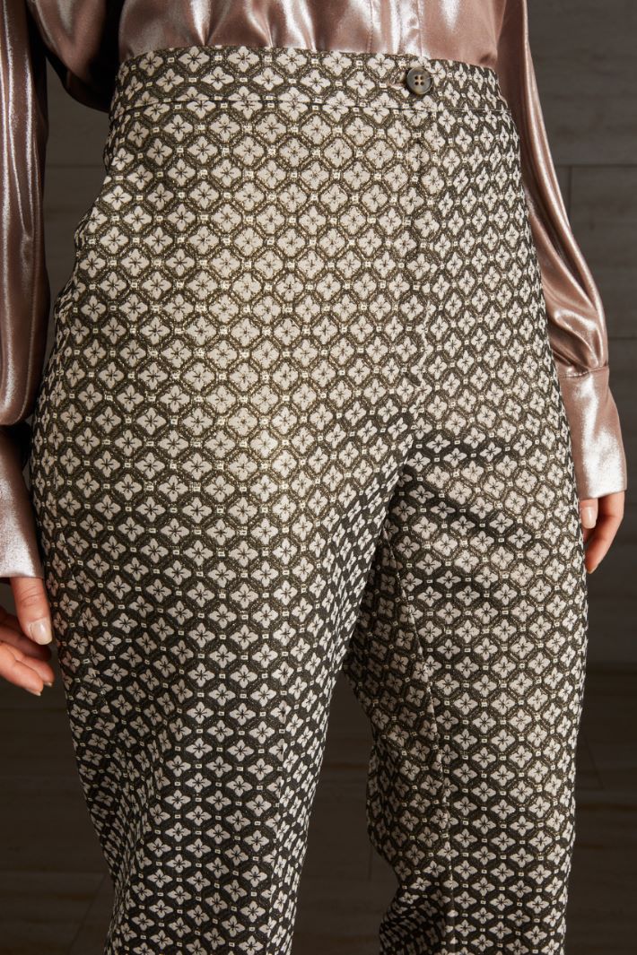 Pantaloni jacquard Fashion Market