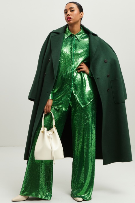 Pantaloni con paillettes Fashion Market