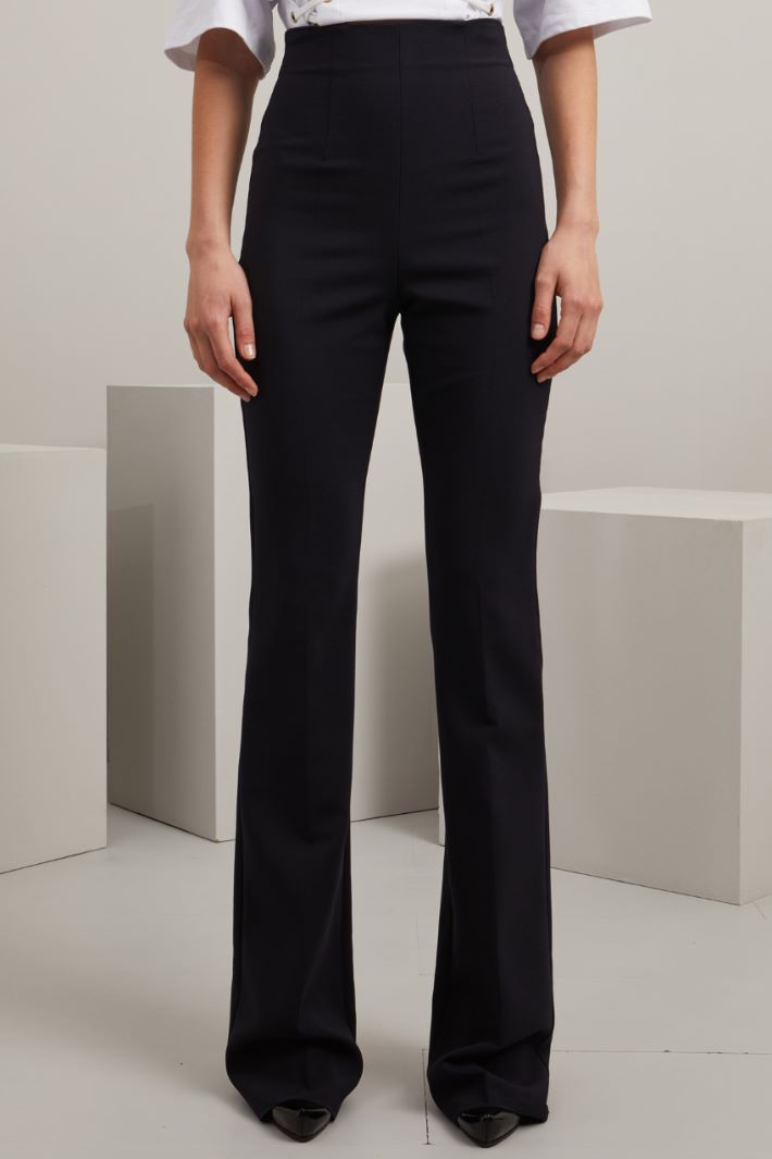 Pantaloni flare a vita alta Fashion Market Pantaloni flare a vita alta Fashion Market