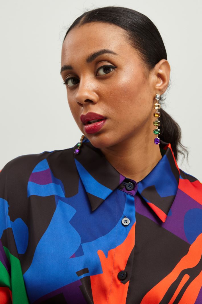 Camicia in raso leggero Fashion Market